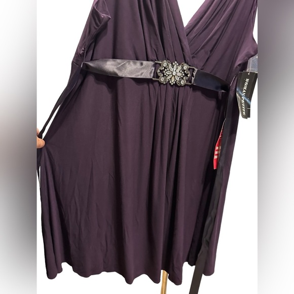 Scarlett Nite purple dress size 22WP - Picture 4 of 10